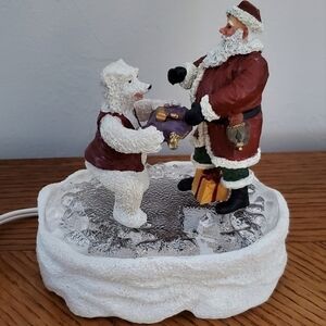 1997 Figi Graphics Santa's Crystal Valley Collection "Behold the Magic Hammer"